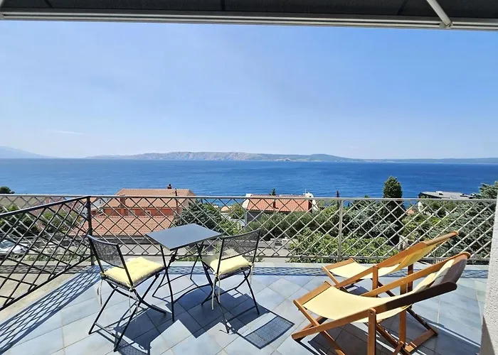 Apartament Mimica Nv With Panoramic Sea View Novi Vinodolski
